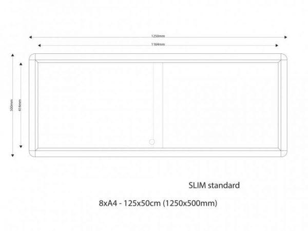 Informaatiotaulu gb-3 slim liukuva