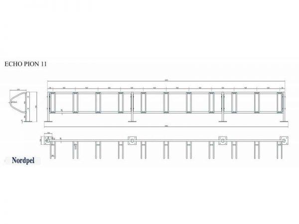 Polkupyöräteline echo-12 pion