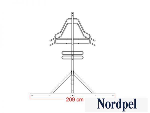 Ripustin lift premium-44 (44 paikkainen) molemminpuolisella rakenteella